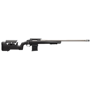 Browning 035560292 X-Bolt Target Max 6mm GT 10+1 26 in Satin Gray Bull/Fluted Barrel, Matte Blued Steel Receiver, Matte Black Max Adj Comb Stock, Rifle