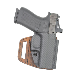 Versacarry VSL211HCT V-Slide OWB Brown Polymer Leather/Polymer Fits Springfield Hellcat Right Hand