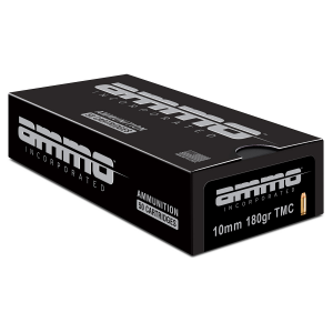 AMMO Inc 10180tmca50 Signature 10mm Auto 180 Gr Total Metal Case 50 Per Box/ 20 Cs
