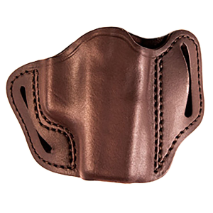 Uncle Mikes-leather(1791) UMOWB1BRWR Outside The Waistband OWB Size 01 Brown Leather Belt Slide Fits Springfield Hellcat Right Hand