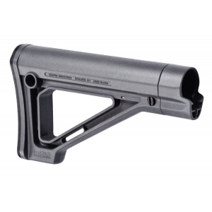 Magpul MAG480-GRY MOE Carbine Stock Fixed Stealth Gray Synthetic for AR-15\t M16\t M4 with Mil-Spec Tube (Tube Not Included)