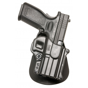 Fobus SP11RP Passive Retention Standard OWB Black Plastic Paddle Fits Springfield XD\t HS 2000 9/40/357 Right Hand