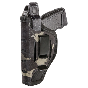 Sentry 35AH05BK Nylon IWB/OWB Black Nylon Belt Clip/Belt Slide Fits Med/Lg Semi-Auto Fits 3.25-3.75 in Barrel Ambidextrous