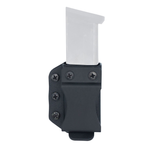 DeSantis Gunhide A100KJKKZ Persuader Mag Pouch IWB/OWB Black Kydex Belt Clip Compatible w/ Sig P365\t Kimber R7 Mako Ambidextrous