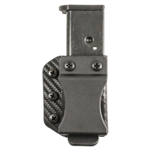 DeSantis Gunhide A100KJYYZ Persuader Mag Pouch IWB/OWB Black Kydex Belt Clip Compatible w/ Glock 43 Ambidextrous