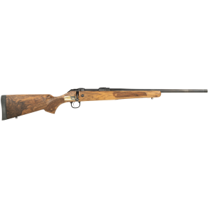 CZ-USA 07716 CZ 600 American ST2 308 Win 5+1 20 Threaded, Black Barrel/Rec, Grade A Dark Walnut Stock, Adj. Trigger, Rifle