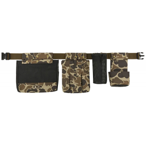 Drake Waterfowl DA1090016 Wingshooters Dove Belt Camo/Black Polyester Around the Waist Buckle Closure
