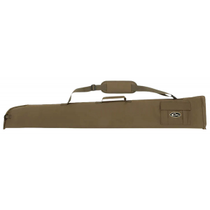 Drake Waterfowl DW3110GTB Side-Opening Shotgun Case Green Timber\t Fits Up To 52 in Shotgun\t Exterior Choke Tube Pocket\t Carry Handles/Adj. Strap\t Hanging D-Ring