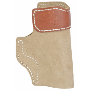 DeSantis Gunhide 106 106NB8JZ0, Sof-Tuck, Inside the Pants Holster, Fits SIG SAUER P365, Left Hand, Natural Leather 106NB8JZ0