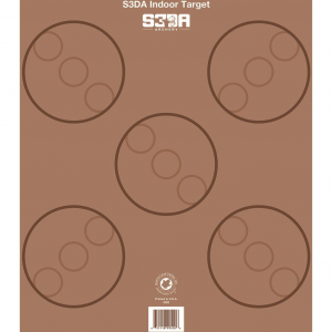 Maple Leaf S3DA 3D Target Face Brown ASA 25 pk S3DA-BRO-P