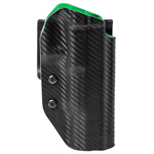 Uncle Mike's 54RNC75BGR Range/Competition Holster OWB Black/Green Boltaron Belt Slide Fits S&W M&P/S&W M&P 2.0/S&W Core/S&W M&P 1.0 Right Hand