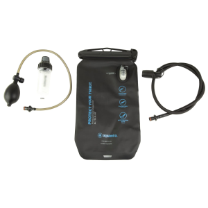 Aquamira Hydration Engine, Pressurized Reservoir, 2 Liters, Incudes Frontier Max Housing, Black, Does Not Include Filter 67641 - Aquamira