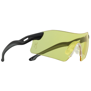 Browning 12765 All-Purpose Adult Clear Lens Yellow Lens Smoke Lens Rose Lens Polycarbonate Black Frame - Browning