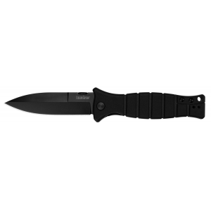 Kershaw 3425 XCOM 3.60 in Folding Spear Point Plain Black Oxide 8Cr13MoV SS Blade Black Glass-Filled Nylon Handle Includes Pocket Clip
