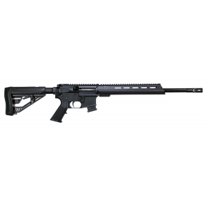 Alexander Arms RST17ST Standard 17 HMR 10+1 18in Fluted Barrel, Black Hard Coat Anodized Metal Finish, EFX Black Stock, Optics Ready
