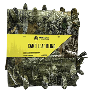 Hunters Specialties 100123 Camo Leaf Blind Realtree Edge 56 in H x 12' L