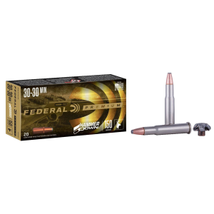 FEDERAL Lg30301 Premium Hammerdown 30-30 Win 150 Gr Bonded Soft Point 20 Per Box/ 10 Cs