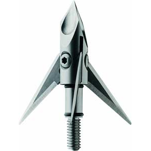 Ramcat Broadhead Hydroshock 125Gr 3-Blade 1 1/2 in Cut 3Pk R1001 - Ramcat