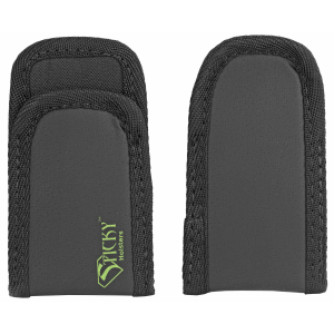 Sticky Holsters Mag Pouch Sleeve MPSP2, Fits Flashlights, Any Pistol Mag, Inside the Waistband or Pocket, Black Finish