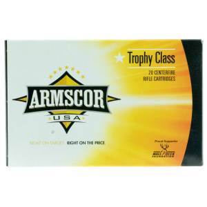 ARMSCOR Fac3006165gr Usa 30-06 Springfield 165 Gr, Accubond 20 Per Box/ 8 Cs