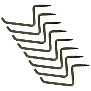 Ameristep AMSAMEAC0101 Grizzly Tree Step 6 in Wide Black 8 Pack