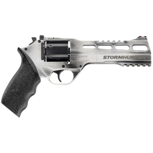 Chiappa 340334 Rhino 60DS Limited Edition 357 Mag 6 Shot 6 Stormhunter (White) Steel Vent Rib Barrel, Stormhunter (White) Cylinder, Stormhunter (White) Aluminum Frame, Black Walnut Grip, Hammer Safety, Revolver - Chiappa Firearms