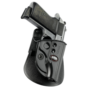 Fobus PPKE2 Passive Retention Evolution OWB Black Polymer Paddle Fits Walther PPK Fits Walther PPK/S Fits Walther PP Right Hand