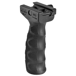 FAB Defense FXREGB REG Ergonomic Rubberized Tactical Foregrip w/Waterproof Storage Compartment Black Latex & Reinforced Polymer - Fab Defense