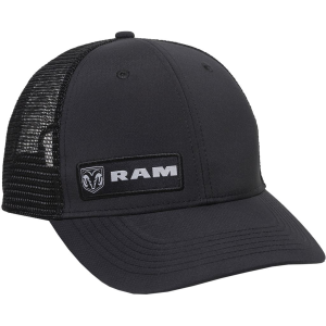 Outdoor Cap Dodge Ram Meshback Cap Black RAM12A-00100