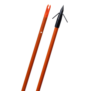 Fin Finder Raider Bowfishing Arrow Orange w/Typhoon Point 60848
