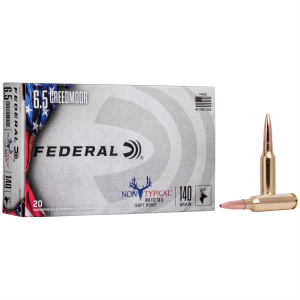 Federal Non-Typical Ammunition 6.5 Creedmoor | 65CDT140