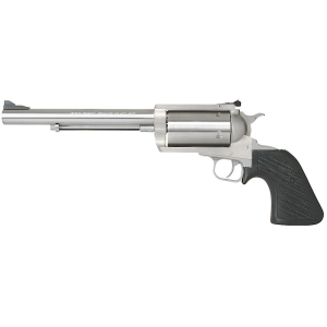 Magnum Research BFR500SW7 BFR Long Cylinder Large Frame 500 S&W Mag 5 Shot, 7.50 in Brushed Stainless Steel Barrel, Cylinder & Frame, Black Rubber Grip, Exposed Hammer , Revolver