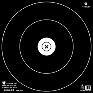 Maple Leaf Target Face NFAA Hunter 35 cm 25 pk NFH-35