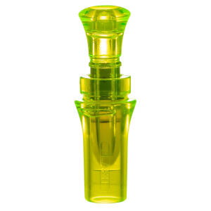 Duck Commander DCFLASH Flash Open Call Double Reed Mallard Hen Sounds Attracts Ducks Yellow Acrylic