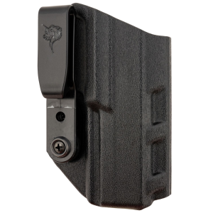 DeSantis Gunhide 137KJ0XZ0 Slim-Tuk IWB Black Kydex\t Compatible w/Springfield Echelon\t Fits 4.50 in Barrel\t Belt Clip Mount Ambidextrous