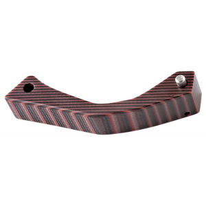 Hogue 15699 Trigger Guard Drop-In Contoured Red Lava G-Mascus G10 For AR-15/M16