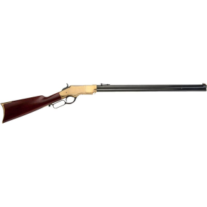 Cimarron Henry Civilian .44/40 24 in Brass Frame/Blued Walnut CA239 - Cimarron Firearms