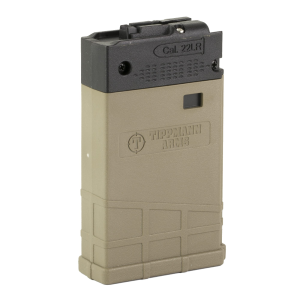 Tippmann Rifle Mag, 22 LR, 10 Rounds, Flat Dark Earth, Fits Tippmann Arms M4-22 A201148