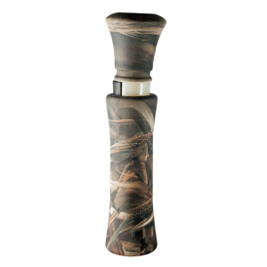 Duck Commander DC2006 Camo Max Open Call Double Reed Mallard Hen Sounds Attracts Ducks Realtree Max-4 Plastic
