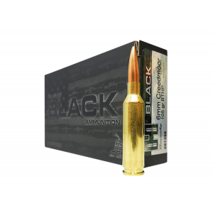 HORNADY 81396 Black 6mm Creedmoor 105 Gr Hollow Point Boat Tail 20 Per Box/ 10 Cs