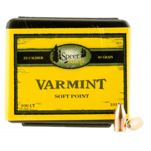 Speer Bullets 2040 Rifle Plinking Target Match .308 168 gr Hollow Point Boat Tail
