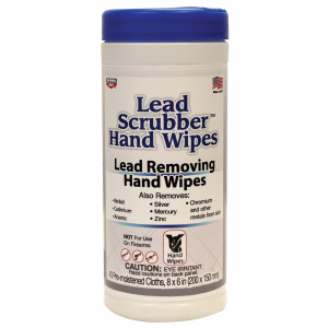 Birchwood Casey 32440 Lead Scrubber 8 in x 6 in Wipes 40 Per Pkg