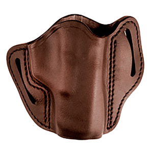 Uncle Mikes-leather(1791) UMOWB2BRWR Outside The Waistband OWB Size 02 Brown Leather Compatible w/Glock 17/19\t Belt Slide Mount\t Right Hand