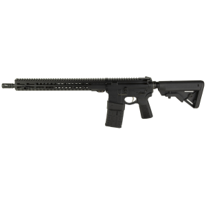 Sons of Liberty Exo 3, Semi-automatic, AR, 223 Remington/556NATO, 16 in Threaded Barrel, A2 Flash Hider, Liberty Fighting Trigger, Liberty Charging Handle, Anodized Finish, Black, Right Hand, CompMag Compliant Magazine, 10 Rounds M4-EXO3-16-CA-COMP - Sons Of Liberty