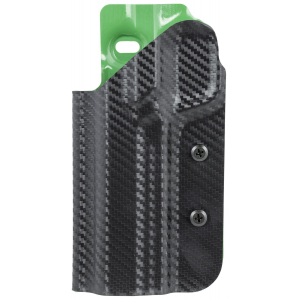 Uncle Mike's 54RNC75BGL Range/Competition Holster OWB Black/Green Boltaron Belt Slide Fits S&W M&P/S&W M&P 2.0/S&W Core/S&W M&P 1.0 Left Hand