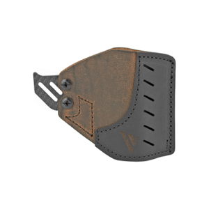 Versacarry Pocket Holster PK22, Fist Small 1911 Pistols, Black and Distressed Brown Color