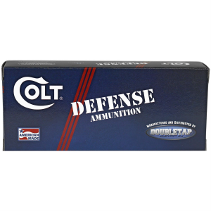 DoubleTap Ammunition Colt Defense 357M158CT, 357 Magnum, 158Gr, Jacketed Hollow Point, 20 Round Box 357M158CT