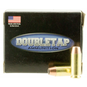 DoubleTap Ammunition 10MM230EQ Home Defense 10mm Auto 230 gr Jacketed Hollow Point Lead Ball 20 Per Box/ 50 Cs