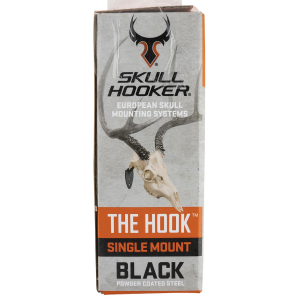 Skullhooker SKH-FWM-BLK Flush Mount Mounting Kit Wall Mount Steel Black Medium/Heavy Game