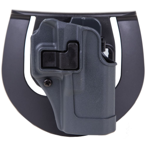 Blackhawk 413502BKR Serpa CQC Sportster OWB Gun Metal Gray Polymer Paddle Compatible w/Glock 19/23/32/36/45 Right Hand